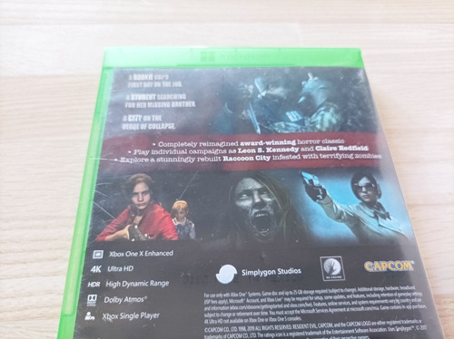Resident Evil 2 Xbox One (Usado)