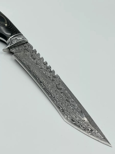 Faca Premium Damasco Caça Churrasco Pesca