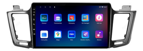 Multimidia Toyota Rav4 2013 A 2019 9p Android 14 Carplay 64g