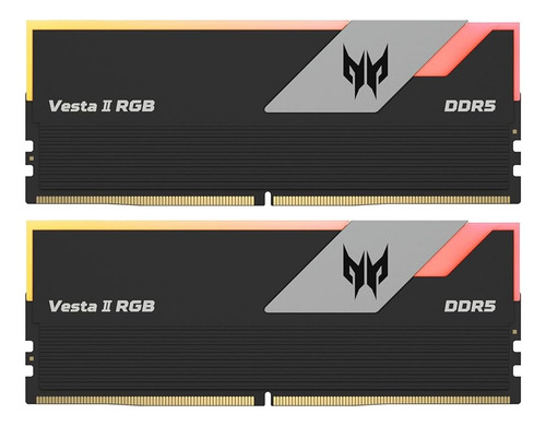 Memoria Ram Ddr5 32gb (16x2) 7200mhz Predator Vesta2 Rgb C30