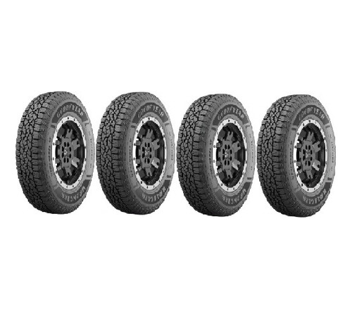 Combo X4 - Goodyear 215/80r16 Wrl Workhorse At Vulcamoia Mdp