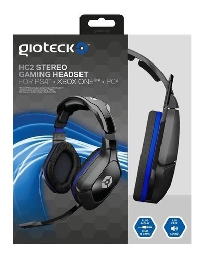 Headset Gioteck Hc2+ Ps4 Xbox One Mobile Pc