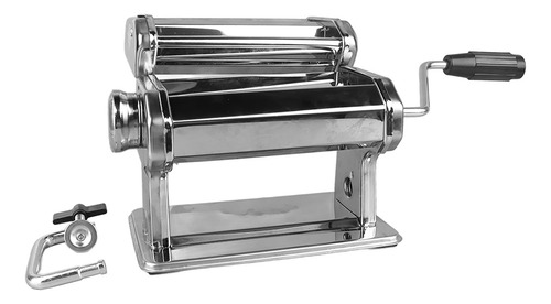 Rodillo De Masa De Acero Inoxidable Con Manivela Para Pasta