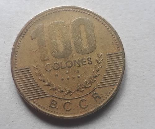 Moneda De Costa Rica 100 Colones Año 1997 Leer