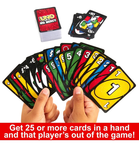 Uno No Mercy Sin Piedad Juego De Cartas