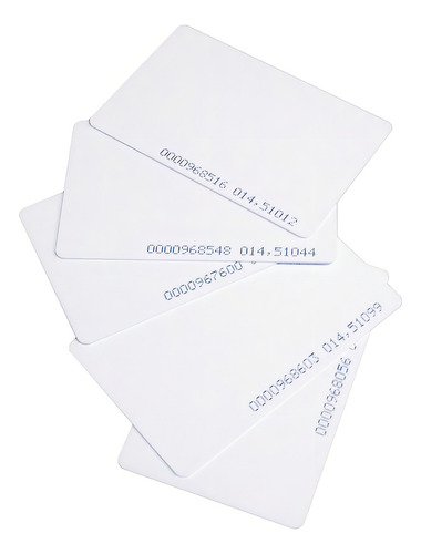 J R 5 Tarjetas De Proximidad Rfid 0.8 Mm Frecuencia 125 Khz