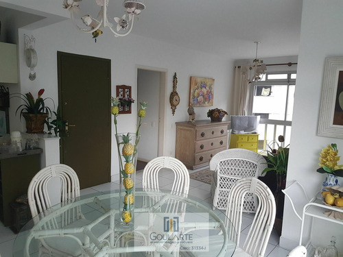 Imagem 17 de 30 de Apartamento Amplo Com 3 Dormitórios Sendo 1 Suíte Na Praia Da Pitangueira-guarujá/sp - 3523
