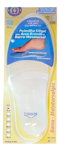 Palmilha Com Arco E Barra Metatarsal Metatarsalgia Fascite