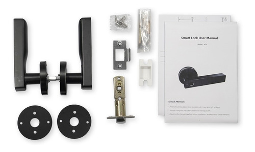 Imagen 4 de 6 de Cerradura Biometrica Smart N20 Bluetooth Huella Control Pers