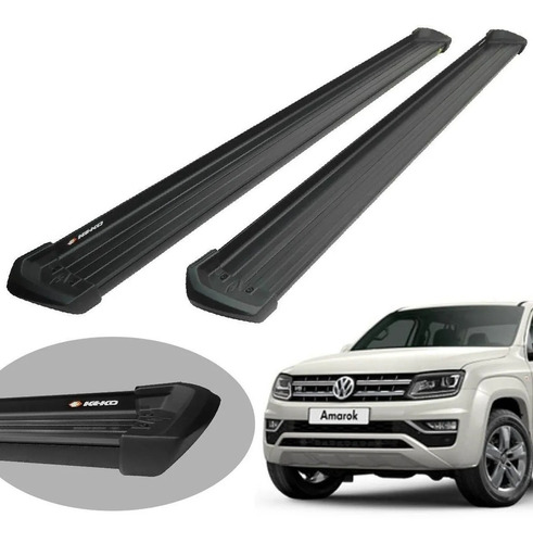 Estribo Amarok Keko Preto Integral Original 2h7071691d041