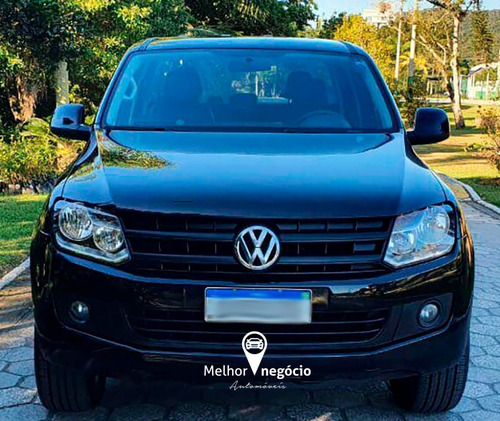 Imagem 2 de 14 de Volkswagen Amarok Se Cd 2.0 Tdi Diesel 2016 Preta