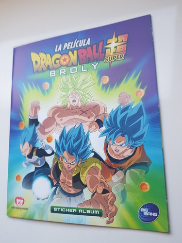 Álbum Dragon Ball Broly La Pelicula Completo A Pegar