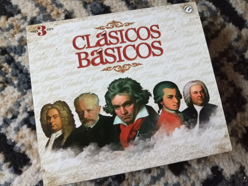 Clásicos Básicos Cd Triple Vivaldi Mozart Chopin