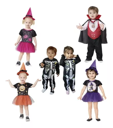 Vestidos de bebé y disfraces, Halloween y más