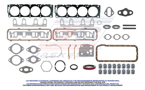 Empaque Completo Cougar 8 Cil. 7.0l 1968