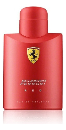 Perfume Scuderia Red Para Hombre De Ferrari Edt 125ml