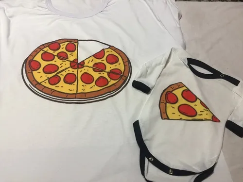 Remera pizza padre e hijo sale