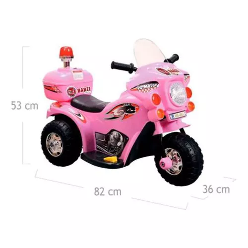 Motinha Infantil Rosa e Amarelo, Item Infantil Triciclo Usado 90980817