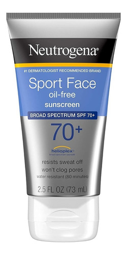 Protector Solar Facial Neutrogena Sport Spf