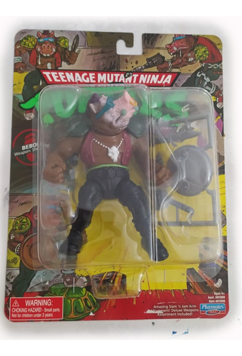 Tmnt Tortugas Ninja Bebop Línea Clásica Figura De 4 (Usado)