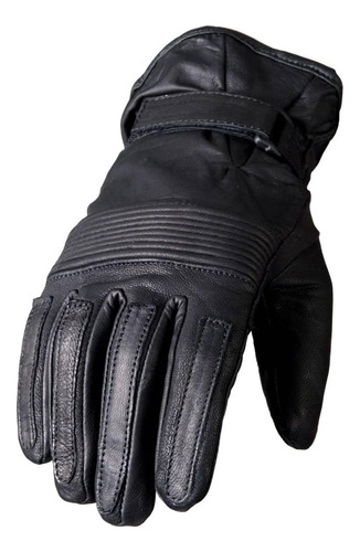 Guantes De Cuero Acanalado