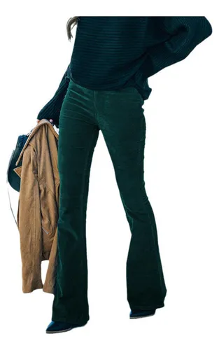 Pantalones De Pana Acampanado Mujer MercadoLibre