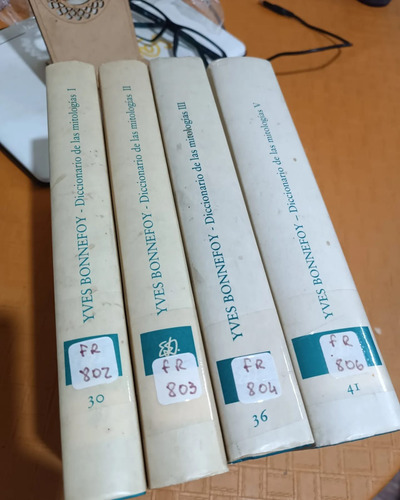 Diccionaio Bonnefoy De Mitologías 4 Tomos - Impecables