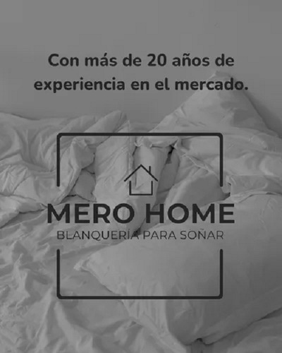 Sabanas 1 1/2 Blanco Fortín 300 Hilos Linea Hogar-premium Blanco-azul-gris Diseño 11