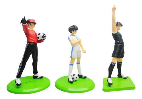 Super Campeones - Set X 3 Figuras Capitán Tsubasa