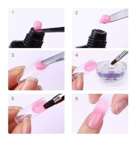Imagen 2 de 3 de Kit Acrigel-básico Gc Nails Con Envío