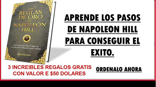 Piense Y Hágase Rico, Las Reglas De Oro De Napoleón Hills, L