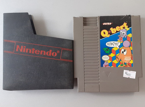 Q*bert Q-bert Cartucho Nintendo Nes Original