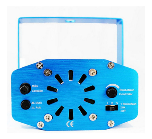 Proyector De Luces Láser Audio Ritmico Luz Discoteca Bar