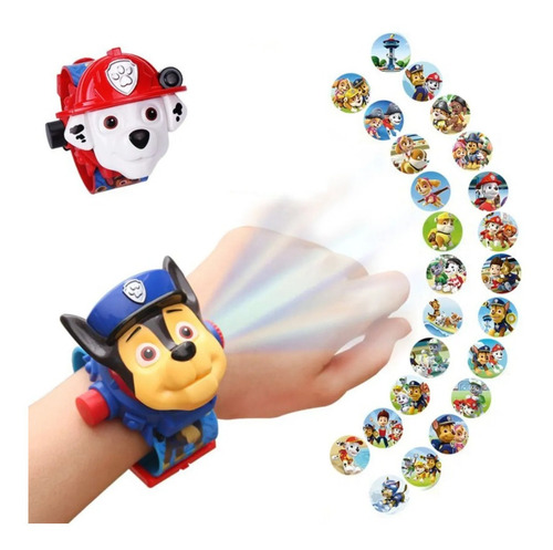Reloj Proyector Sorpresa Recordatorio Piñata Fiesta Infantil