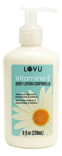Lovu Loción Corporal Hidratante Con Vitamina E 236ml Fragancia Neutra
