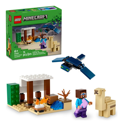 Lego Minecraft 21251 La Expedicion De Steve Al Desierto