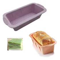 Comprar Molde De Silicón Rectangular Ponqué  Pan Jabones Repostería