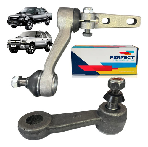 Braço Pitman E Auxiliar S10 Blazer 1995 Á 2011 Perfect