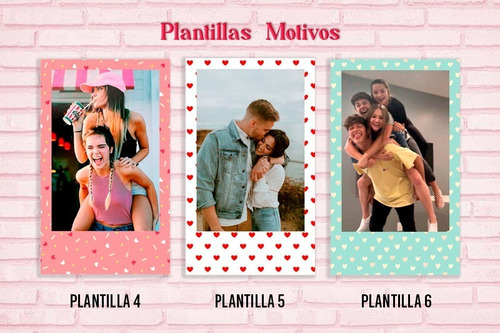 Impresión De Fotos Tipo Polaroid 80 Piezas Para San Valentín