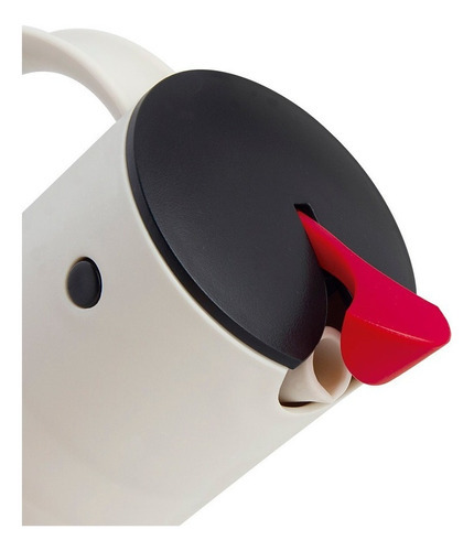 Galheteiro De Vidro Passarinho 380ml Bege Claro Mor