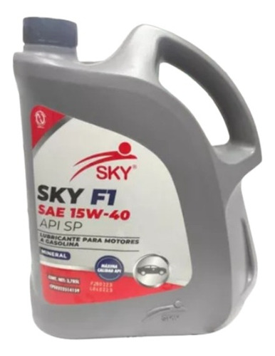 Galon Sky Aceite 15w40 Mineral Original Sellado Toda Vzla!! 