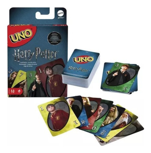 Juego De Cartas Uno Harry Potter Juego De Mesa