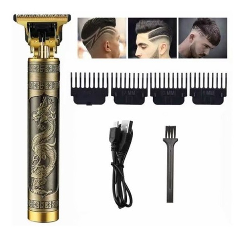 Maquina Cortapelos Usb Para Hombres De Corte De Pelo