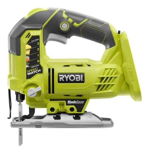Sierra Orbital Ryobi One+, 18v, Para Madera, Amarillo