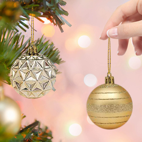 , Sd Mc Adorno Navideño N, 42 Piezas Forma Árbol Bolas, Par
