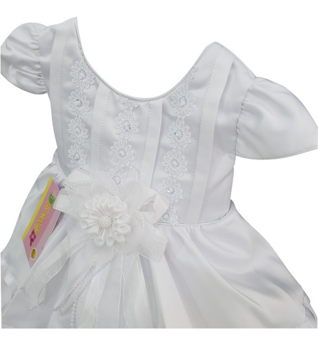 Vestido De Niñas Para Bautizos Y Fiestas Ref. 1042