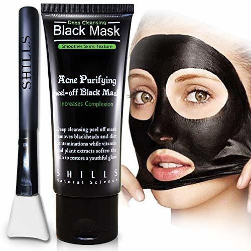 Shills Charcoal Black Mask, Blackhead Remover Mask, Charcoal