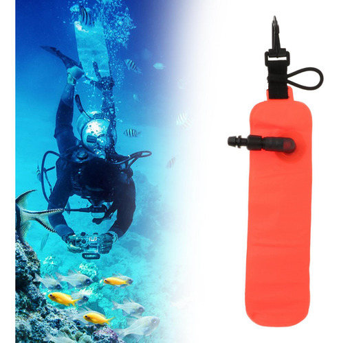 Boya Marcadora De Superficie De Buceo, Tubo De Naranja