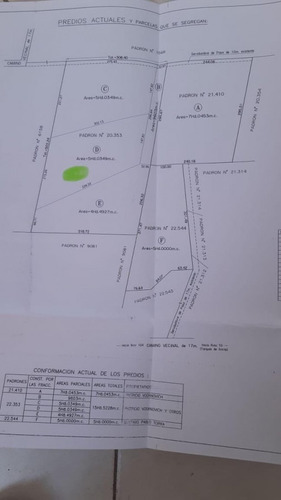 Venta Chacra En Medellin Chico (camino Que Une Al Ruta 104 Con La Boya Petrolera- Ref: 5504