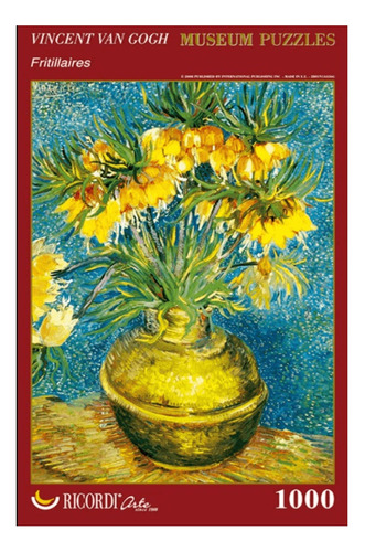 Fritillarias De Cobre, Van Gogh  1000 Piezas - Ricordi